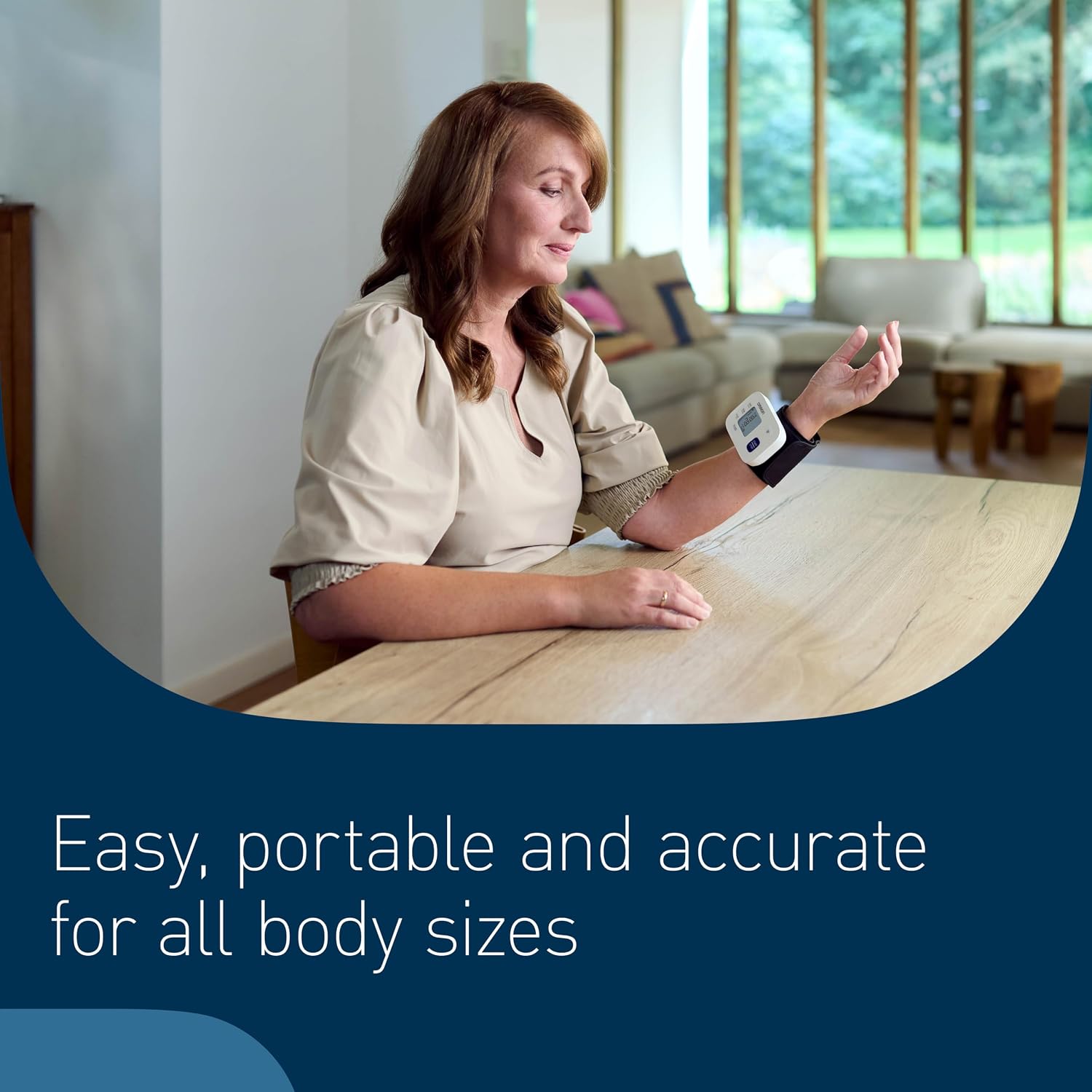 OMRON RS2 Wrist Blood Pressure Monitor with Irregular Heartbeat Detection